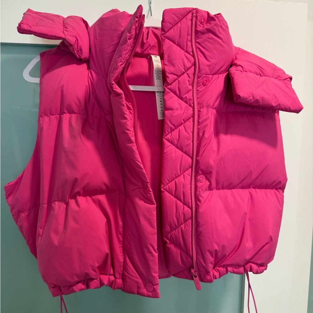 Lululemon Wunder Puff Cropped vest